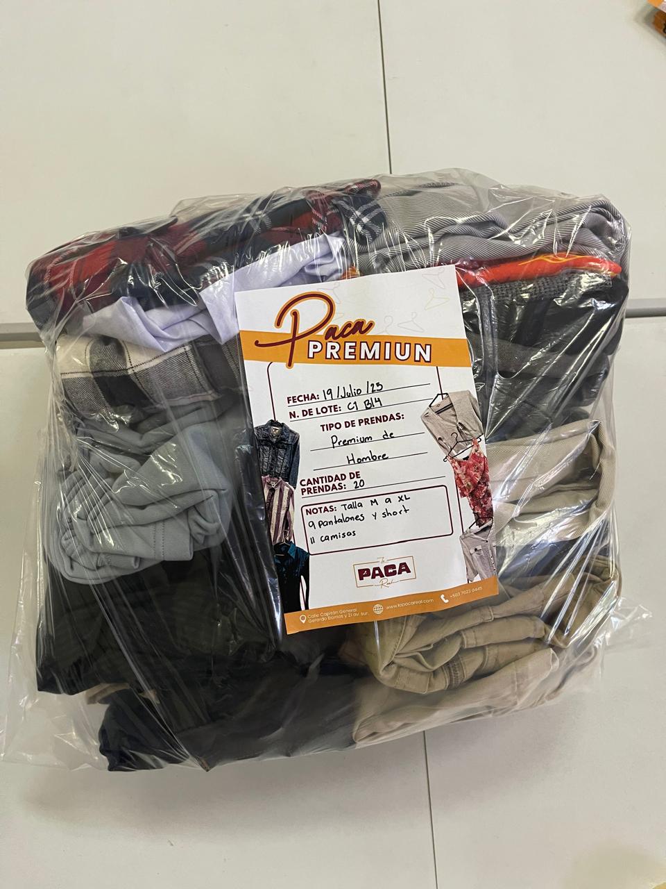 PAQUETE  HOMBRE PREMIUM -  20 PIEZAS